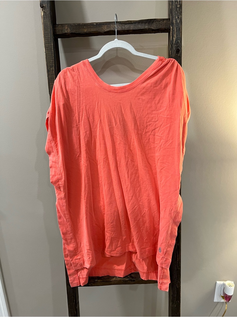 Free People Movement Coral Oversized Top